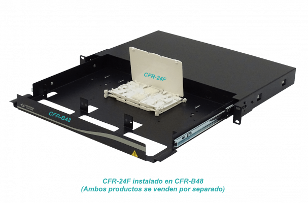 CFR-24F FURUKAWA Conjunto 24-fibras Cassette Empalme para DIO B48 35260424 TeraLan