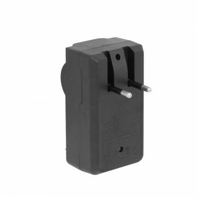 QUICK Cargador 18650-Litio 2-Pilas 4,2V 2000mA 100-240VAC USB-AH Li-ion