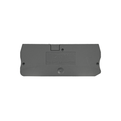 BOR-TAPA PHOENIX Tapa Final p/D-ST 2.5-QUATTRO BOR25-4G Gris