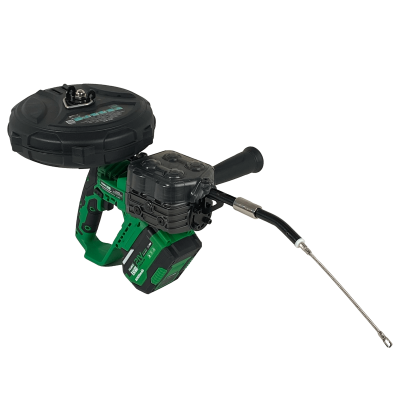 LAUCHA-2030E RUI Extractor Pasacable 20mt Eléctrico Automático incorporado-Batería Litio 21V