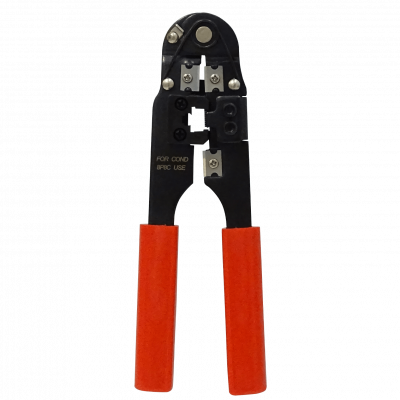 HT-210 Pinza de crimpar básica para conectores RJ45 y RJ11 HT-210C