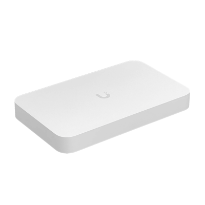 UXG-FIBER UBIQUITI 4-2500 1-10G 2-SFP+ IDS/IPS SD-WAN Gateway UniFi con-54V