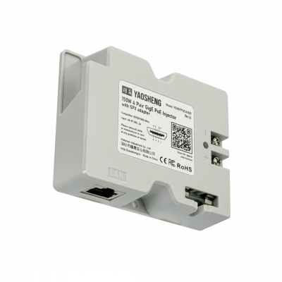 STAR-RJ45 Adaptador para Starlink V2, 1 puerto a 1000Mbps, entrada 48-52VDC 3A 150W, inyector sin cable incluido