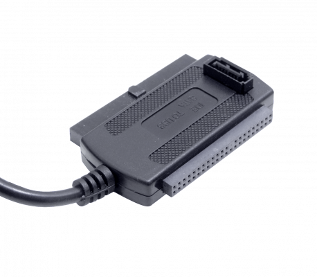 IDESATA USB2.0-AM a SATA/IDE 2,5/3,5pulg inc-Fuente-Poder req-C13