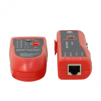 WIRETRACKER Localizador de cables con generador de tono y sonda, incluye 2 pilas de 9V