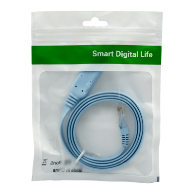 USB-RJ45 Cable 1m Consola RJ45-Macho USB-AM Adaptador para Interfaz RS232 USB2