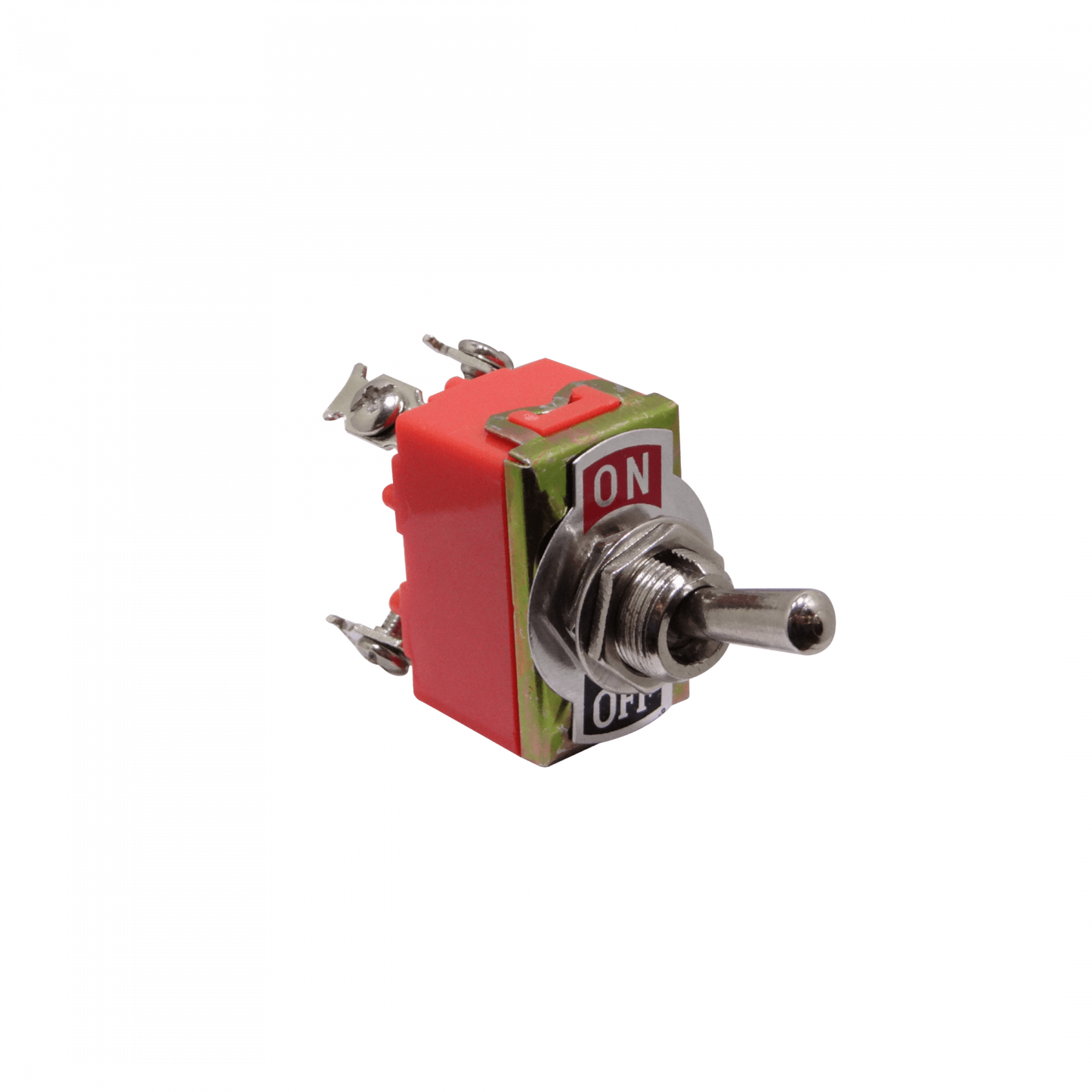 ONOFF Interruptor de Palanca 2-posiciones 4-terminales 250V 15A con Tornillos E-TEN1221