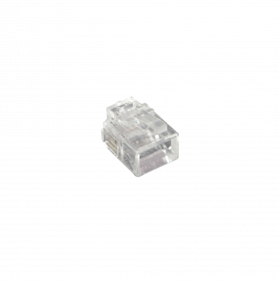 RJ12-10U Paquete de 10 unidades conector macho crimpeable RJ12 6P6C compatible RJ25 LINKMADE