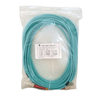 JF3CC10 10 metros SC-SC OM3 Multimodo MM Dúplex Cable de Fibra 3.0mm 50/125µm LSZH