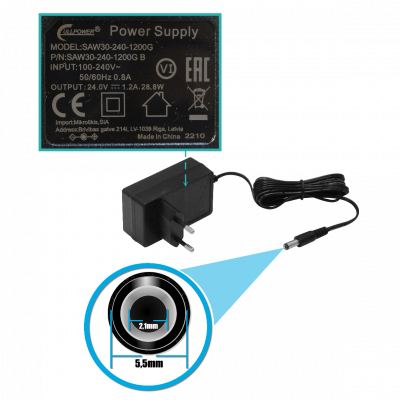 CHATEAU-LTE6 MIKROTIK 5-1000 1-Ranura SIM USB 2,4/5GHz fuente-24V D53G-5HacD2HnD-TC&FG621-EA