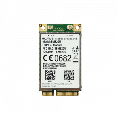 EM820U Adaptador MiniPciE 2-U.FL-H HSPA+ 3G GSM Módulo para/Chip SIM