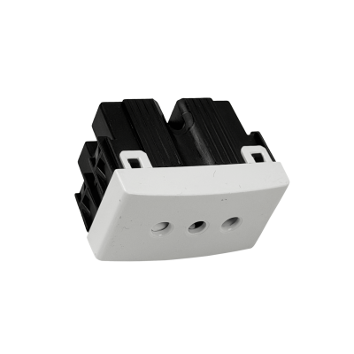 KEP-E KALOP 10A Blanco 2 Polos+Tierra Conector Hembra 250V req/KEP-A KL40230