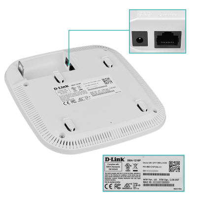 DBA-1210P D-LINK AC1300 1-1000 Doble Banda 2,4/5GHz requiere-PoE-at Punto de Acceso Gestionado en la Nube Nuclias