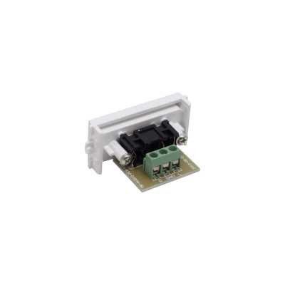 FQA2R Accesorio 2-RCA-Hembra Soporte-3 posiciones para Bastidor Multimedia FQ1-FQ2-FQ3