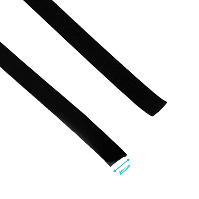 CV-LK3 Cinta de sujeción LINKMADE de velcro tradicional, adhesión por ambas caras, longitud de 3 metros