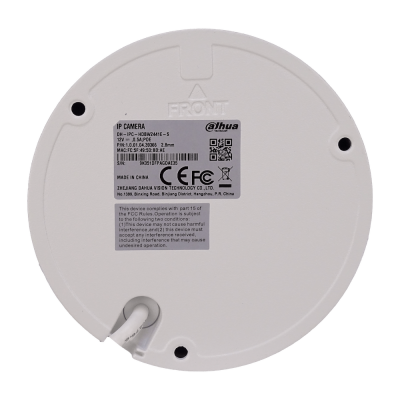 CAMI-DOME4 DAHUA Domo 4MP Fijo-2,8mm IP67 PoE IR30mt Camara WizSense IK10