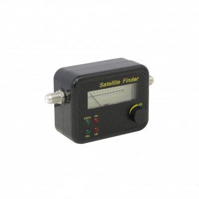 SAT-FINDER Localizador Satelital Medidor de Satélite 2 Conectores F-Hembra 950-2150MHz 13-18VDC