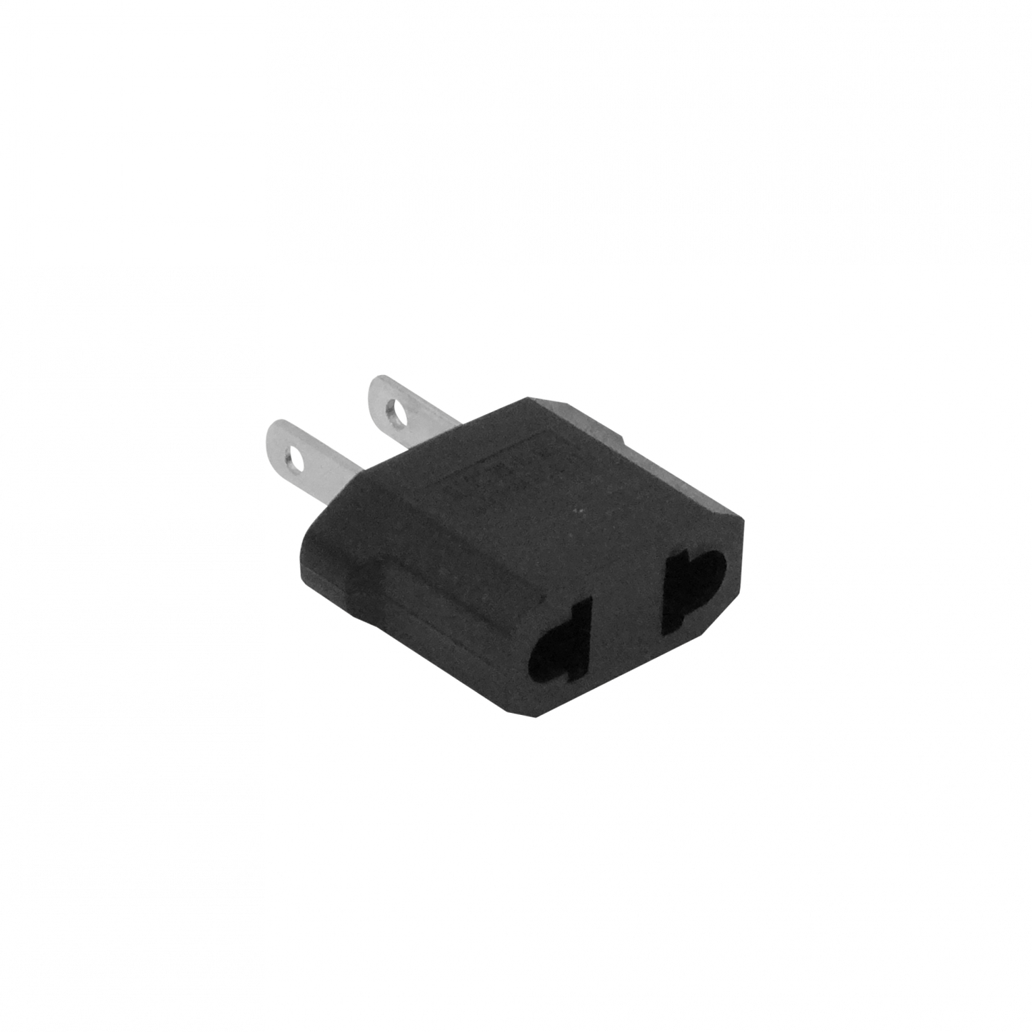 ADAPTAMEUS Adaptador de enchufe sin certificación ni conexión a tierra de clavija chilena europea a toma americana estadounidense