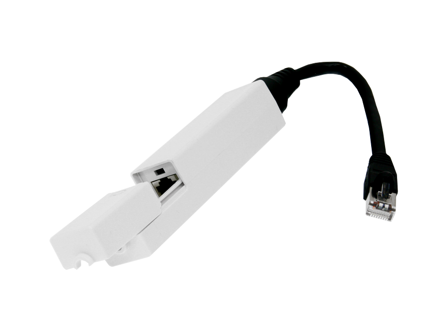 INS-8023AF-O UBIQUITI Convertidor PoE para Intemperie 802.3af 48V-entrada 18V-salida Con Cable Incluido