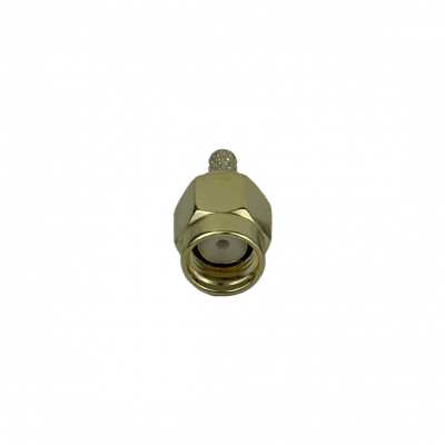 SM1C Conector SMA Macho RG316 para Crimpar Recto CA100 Compatible con RG174