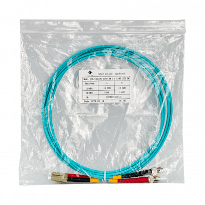 JF3LT2 2 metros LC-ST OM3 Multimodo MM Dúplex Cable de Fibra Óptica 3.0mm 50/125µm