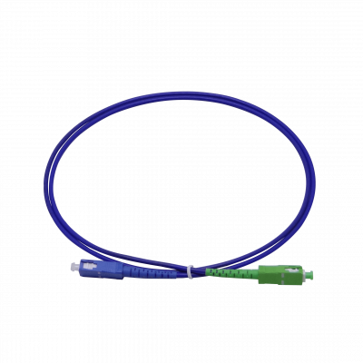 JBSAC1 LSZH Blindado 1mt SC/APC-SC/UPC SM Simplex CableFibra 3.0mm 9/125um