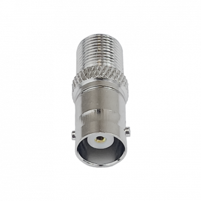 FHBH Adaptador coaxial de acople hembra F a hembra BNC