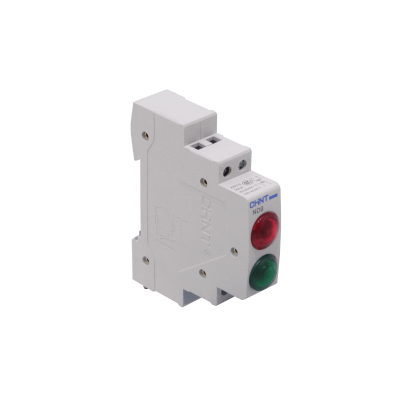 PILOTO-DIN-RV CHINT Verde/Rojo Luz Piloto LED 230VAC 20mA 4-pin para Riel Din