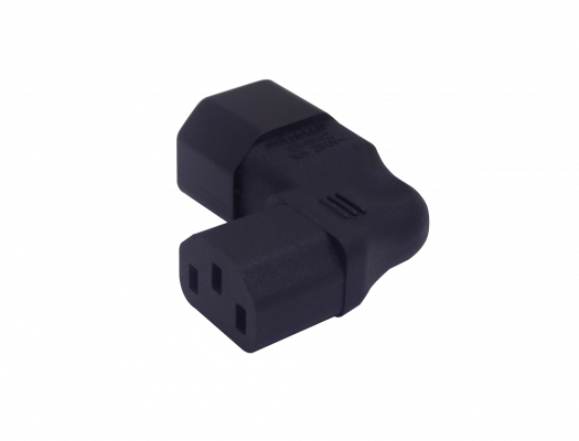 C13-C14-AP Conector Eléctrico Acodado Macho-C14 Hembra-C13 10 Amperios