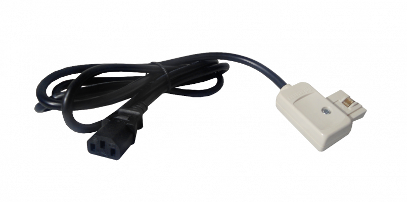 CMMC1 Cable de Alimentación Negro 3x1mm² 10A Macho 2200-10A C13 a Hembra MAGIC de 1,5 metros