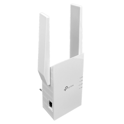 RE605X TP-LINK Extensor de señal WiFi6 AX1800 banda dual 5/2,4GHz 1201/574mbps puerto 1-1000 2-Antenas