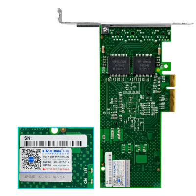 RB44GE LRLINK Adaptador para RouterOS PCI Express PCIe-x4 4 Puertos 1000Base-T Intel I350AM4