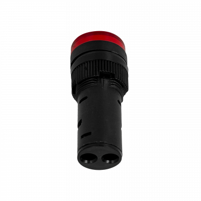 PILOTO-LED-R-15MM Rojo Luz Piloto LED 220VAC 15mm-diametro 19mm-cabeza 45mm-altura