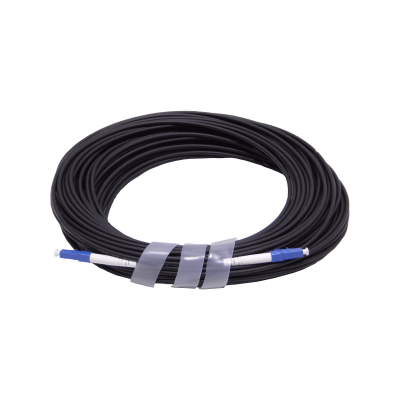 JXSLL25 25mt 1-Fibra LC-LC MonoModo G657A2 SM Jumper Cable Exterior 3mm GJYFJH