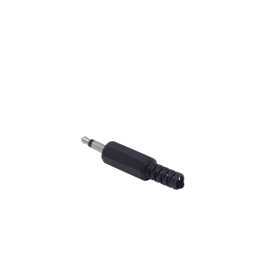 PLUG-32 Ficha Soldable de Audio Mono Macho 3,5mm, Conector Phone 2 Pines de 1/8