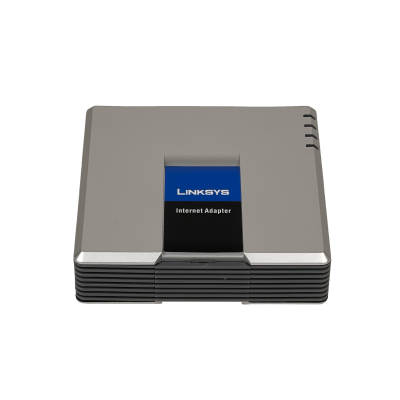 SPA3102 CISCO Adaptador Telefónico Analógico 1-Puerto-LAN 1-Enlace-WAN 1-Línea-FXO-RJ11 1-Teléfono-FXS-RJ11 Alimentación-5V