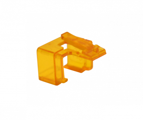 RJC-CB LINKMADE NARANJA MINI-TAPA REPARADORA RJ45 PAQUETE-10U.