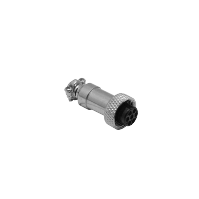 GX12HV-7 7-pin Hembra Volante Conector GX12 DiametroIN-9,3mm Soldable Aviacion