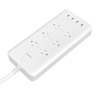 USP-STRIP-110VAC UBIQUITI 100-125VAC SmartPower 6-Tomas Americano 4-USB-C PDU 2,4GHz