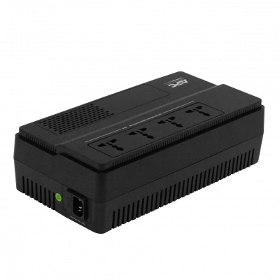 BV500 APC UPS de respaldo 500VA/300W, 4 salidas universales, regulador AVR, batería interna 1x4.5Ah, incluye conector Anderson, color blanco 32WH