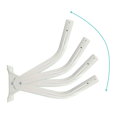 UB-AM UBIQUITI Soporte 50cm abatible para muro UB-AM Univeral Antenna Mount