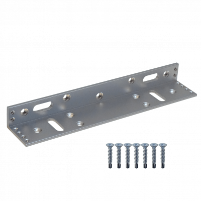 CM-280BL ZK Escuadra L Aluminio para Cerradura Electromagnética LM-2805