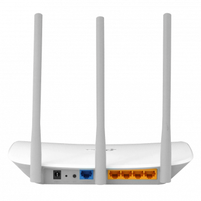 TL-WR845N-LIQ TP-LINK USADO-SOLO-DISPOSITIVO 3-Antenas-Fijas-5dBi 4-Puertos-100 1-WAN 2,4GHz-300mbps