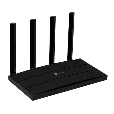 AX12 TP-LINK WiFi6 AX1500 Doble Banda 5GHz+2,4GHz 1201+300mbps 4-antenas-fijas 3-LAN 1-WAN