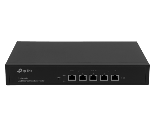 TL-R480T+ TP-LINK Enrutador de Sobremesa/Rack 3 Puertos WAN/LAN 1 Puerto WAN 10/100Mbps Alimentación 100-240VAC Requiere Cable de Poder C13