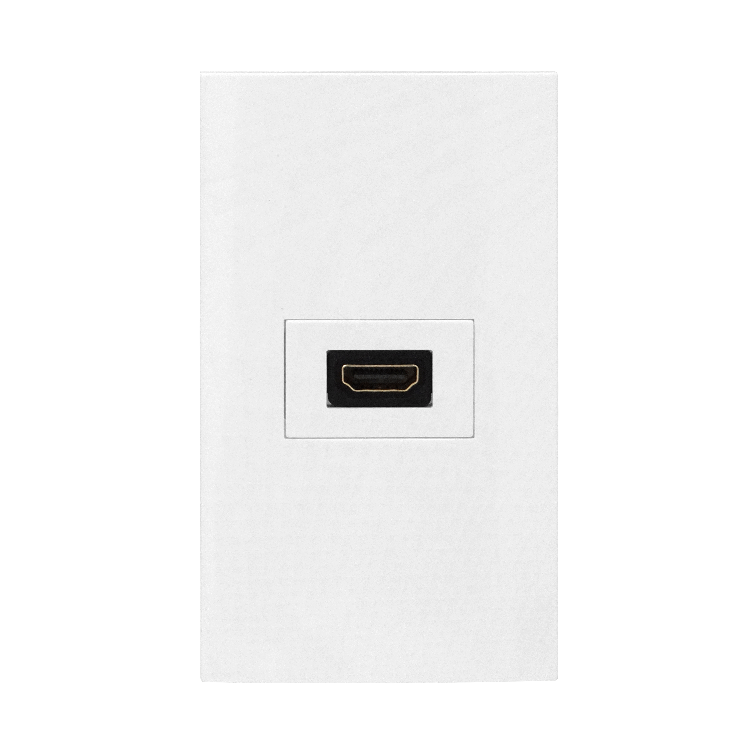 FP-HDMI Placa frontal para pared con conector HDMI Hembra a Hembra sin cable 70x114 mm