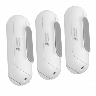 UP-SENSE-3 UBIQUITI Paquete de 3 Sensores Múltiples con Detección de Movimiento 5m, Magnético, Acelerómetro, Temperatura, Humedad y Bluetooth 15m, Incluye Batería CR123A