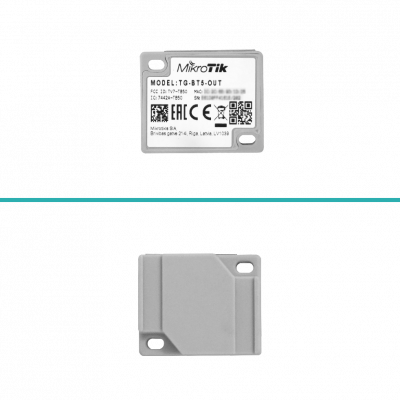 TG-BT5-OUT MIKROTIK 550mAh exterior IP69K 512kb Tag Bluetooth5.2 p/BLE iBeacon