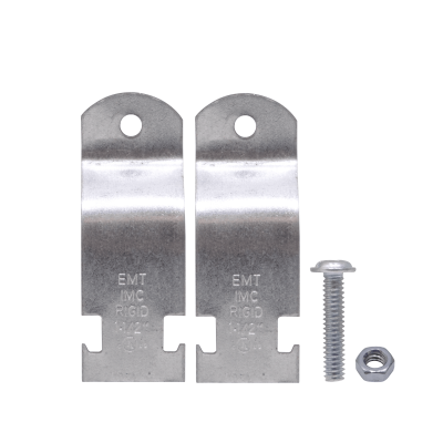 EMT15-RUC 1-1/2-Pulgadas 1,5P 40mm Sujeción para Riel Strut para Tubería Conduit Rígida 32x87mm