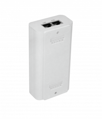 POE-54V-80W-LIQ USADO UBIQUITI Inyector PoE 54V 80W p/EdgePoint 2-RJ45 Gigabit req-Cab